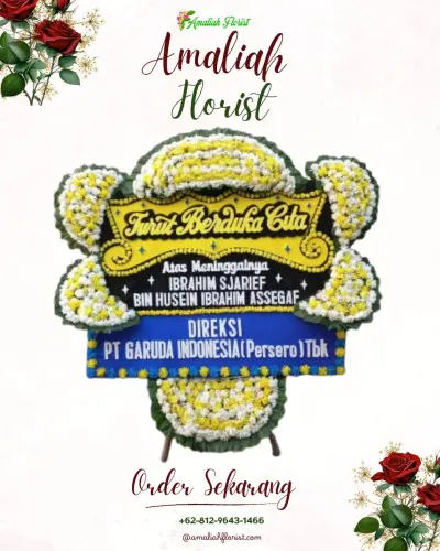 Papan Bunga Duka di Grabag